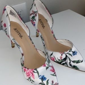 Floral heels